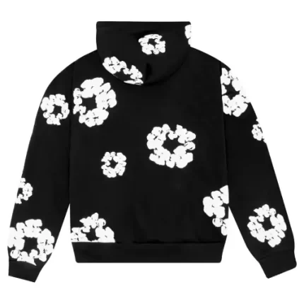 Denim Tears Cotton Wreath Black Hoodie