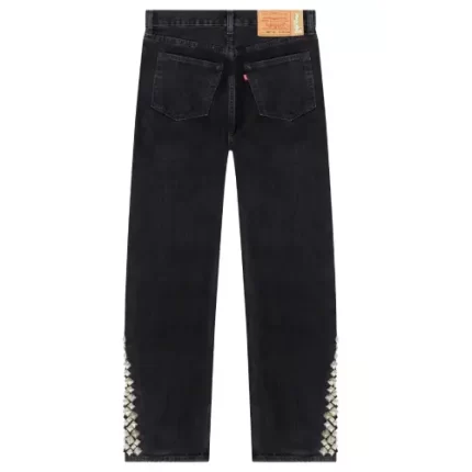 Denim Tears Rockers Style Studded Jeans