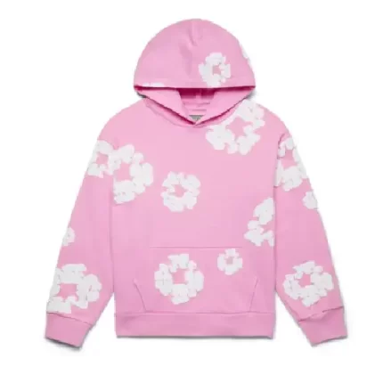 Denim Tears The Cotton Wreath Hoodie Pink.