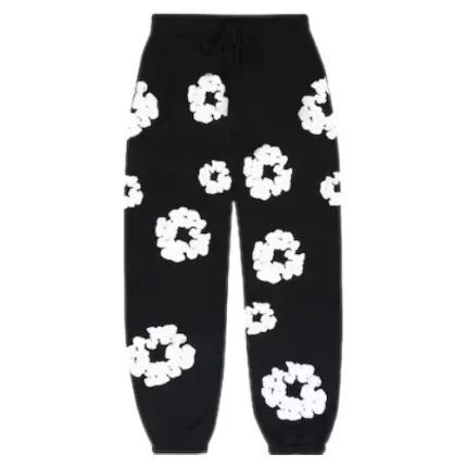 Denim Tears The Cotton Wreath Sweatpants Black